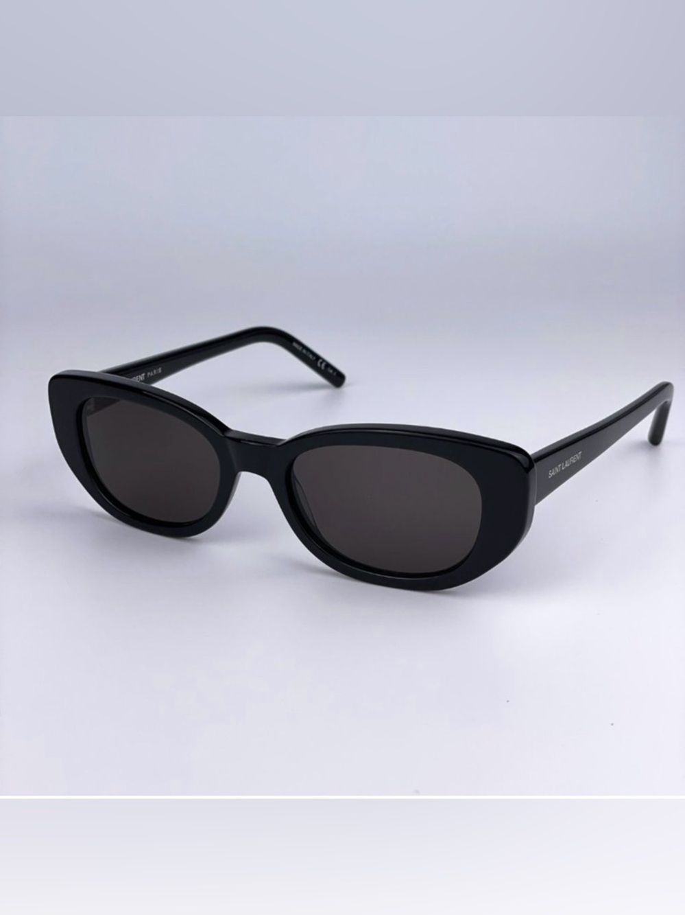 NEW Saint Laurent New Wave SL316 BETTY 001 Women Sunglasses Case Cleaning Cloth - Picture 4 of 12